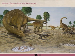 Piano Terra – Sala dei Dinosauri
 