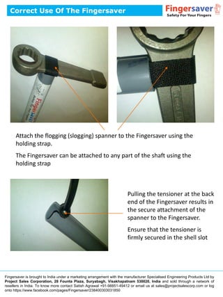 Finger Saver Impa Psc fingersaver impact protection tool user manual | PDF