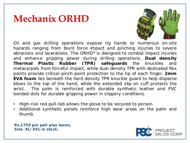 psc impact glove selection guide 2017 mechanix size chart