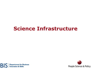 Science Infrastructure 