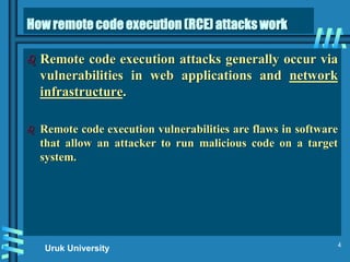 Comprehensive Guide to Remote Code Execution (RCE) Attacks and ...