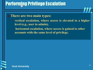 Understanding Persistence and Privilege Escalation in Cybersecurity ...