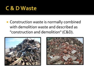 WASTE DISPOSAL AND RECYCLING | PPTX