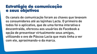 Estratégia de comunicaçao
e seus objetivos
 