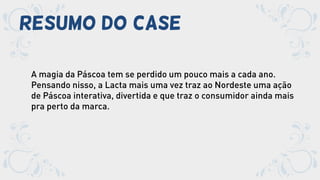 Resumo do case
 