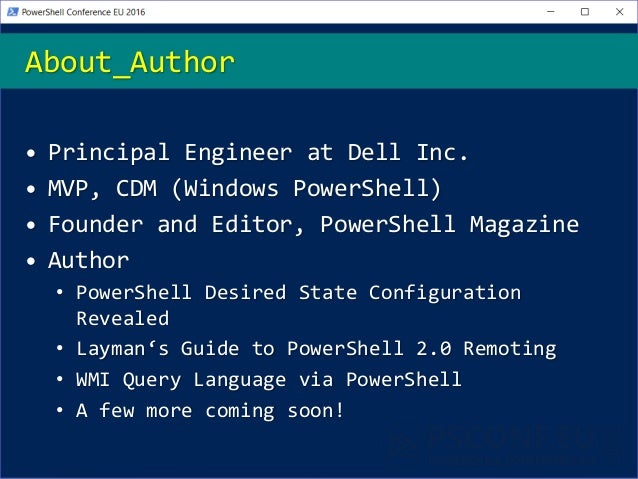 Powershell Dsc Partial Configurations And Cross Node