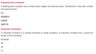 C BASICS: Features of C - Basic Structure of a C Program. | PPTX