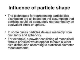 Particle Size Distribution Testing Methods Particle size destribution, Testing Methods | PPT