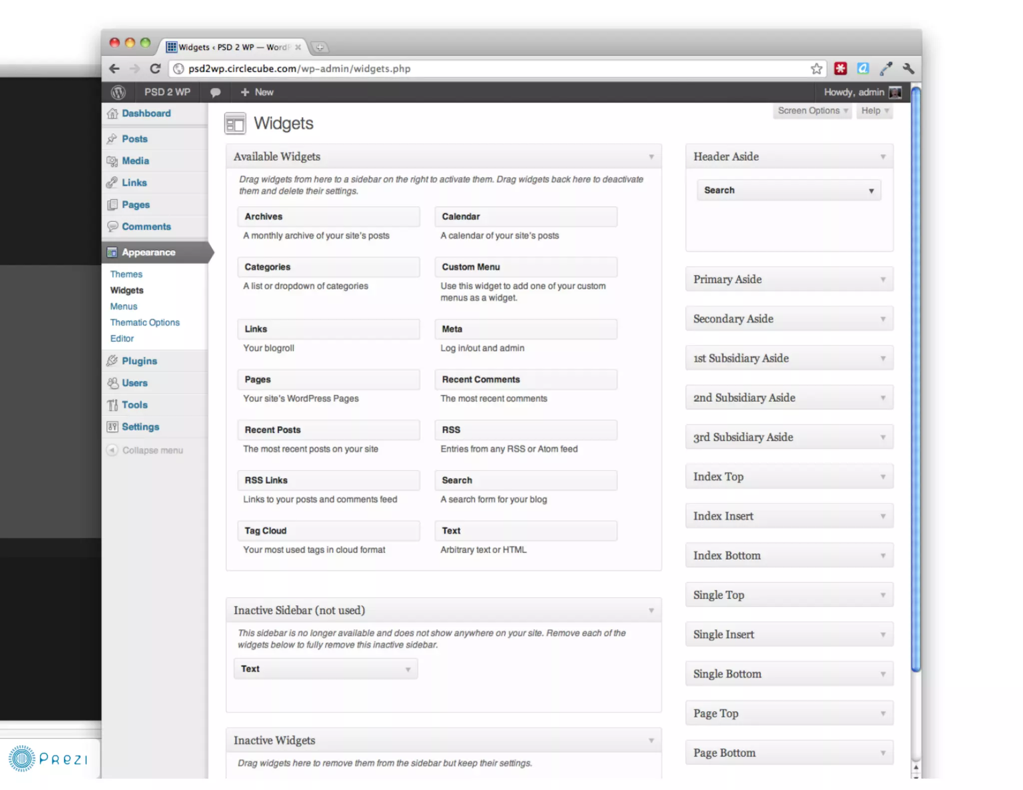 From PSD to WP Theme