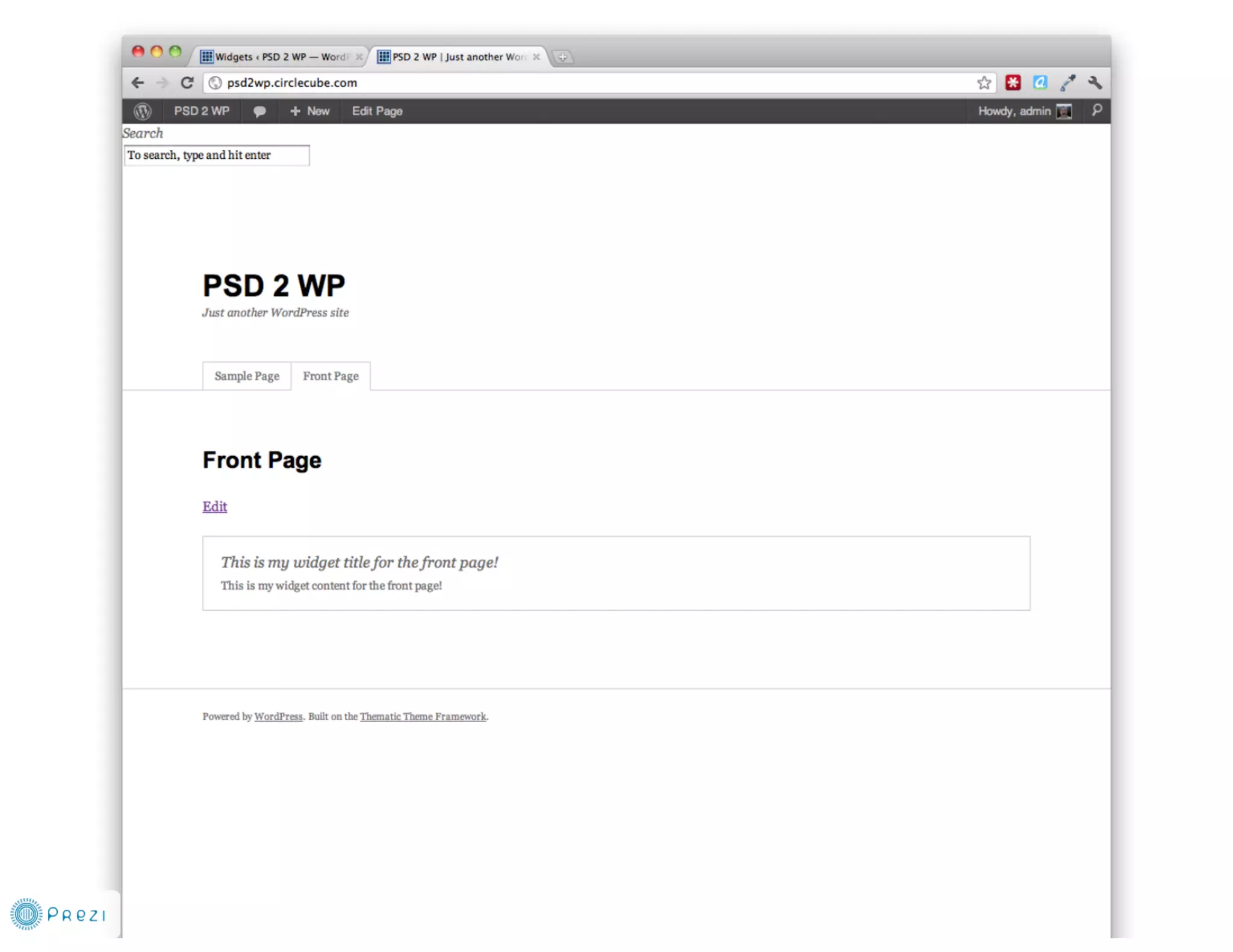 From PSD to WP Theme