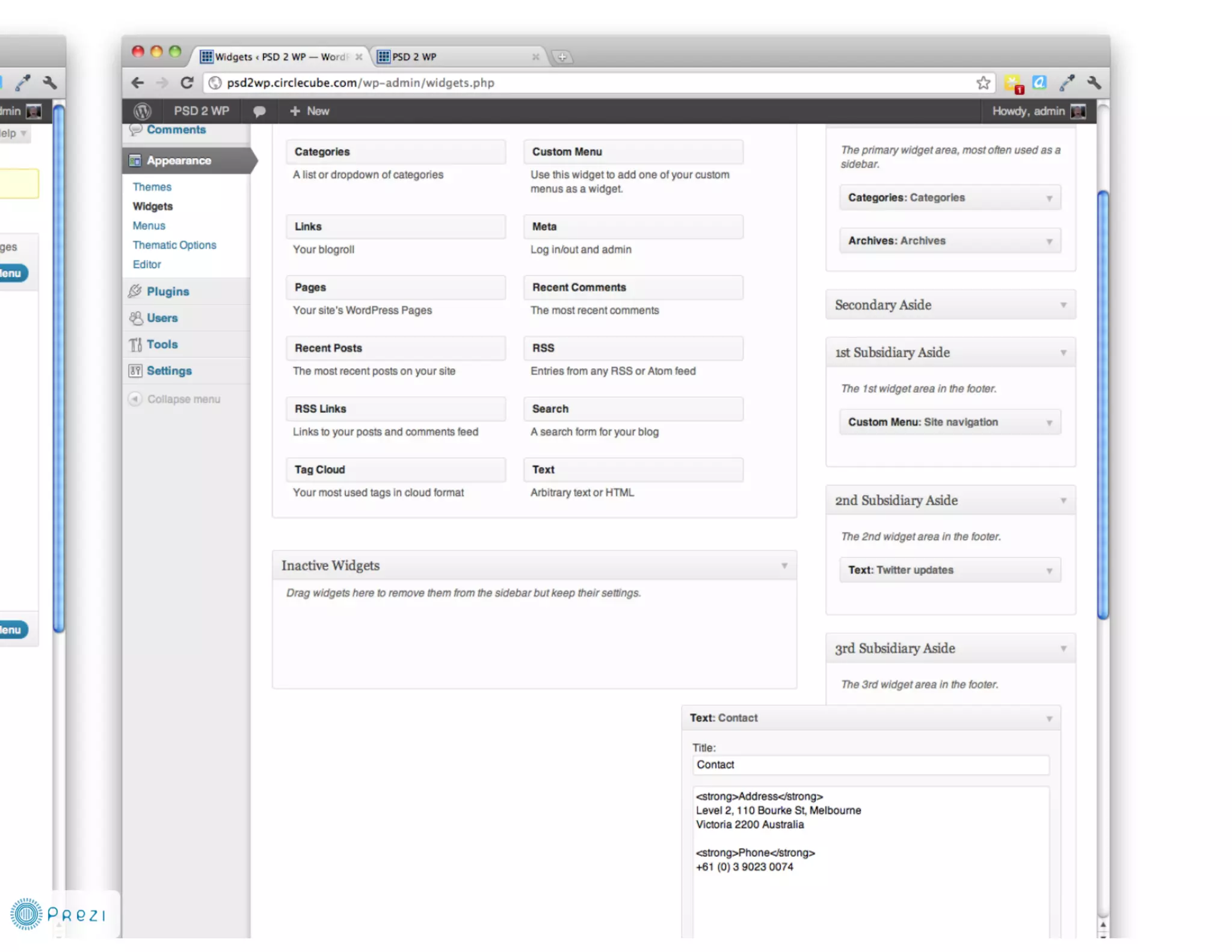 From PSD to WP Theme