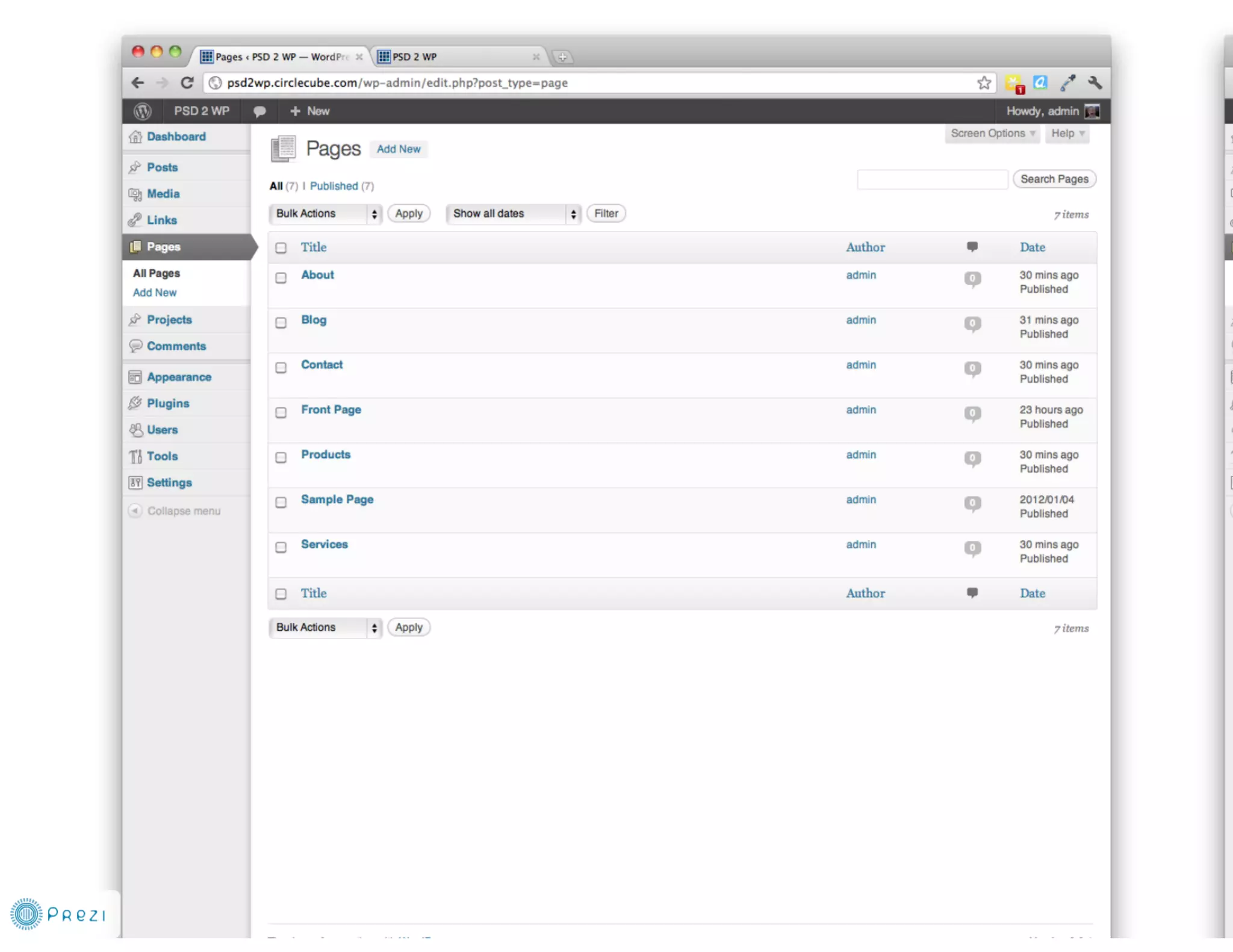 From PSD to WP Theme