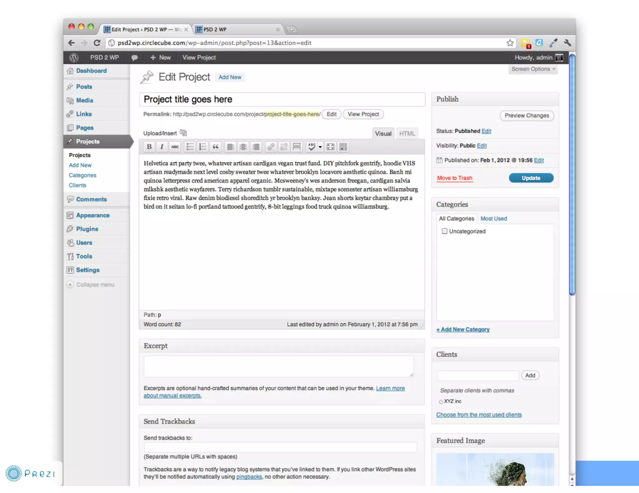 From PSD to WP Theme