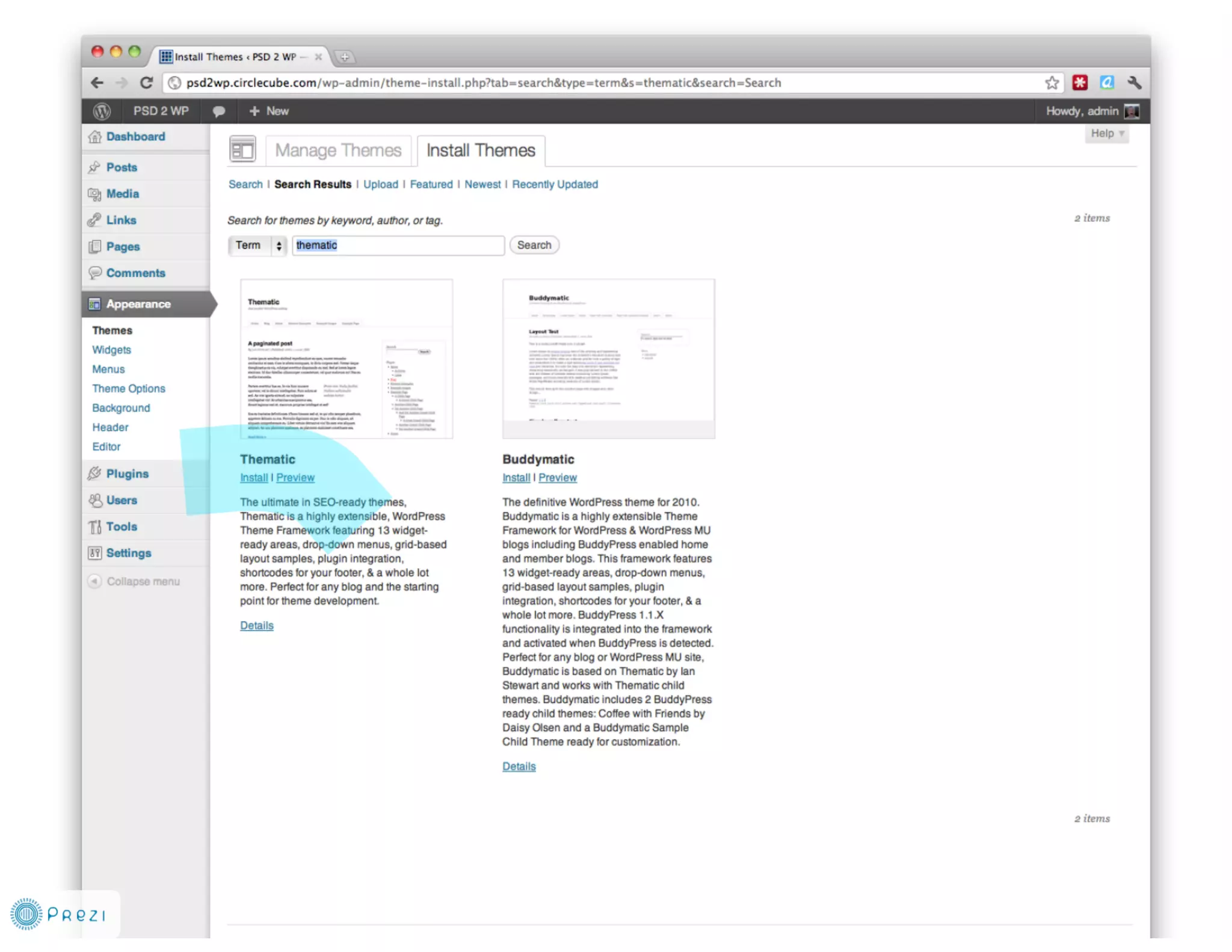 From PSD to WP Theme