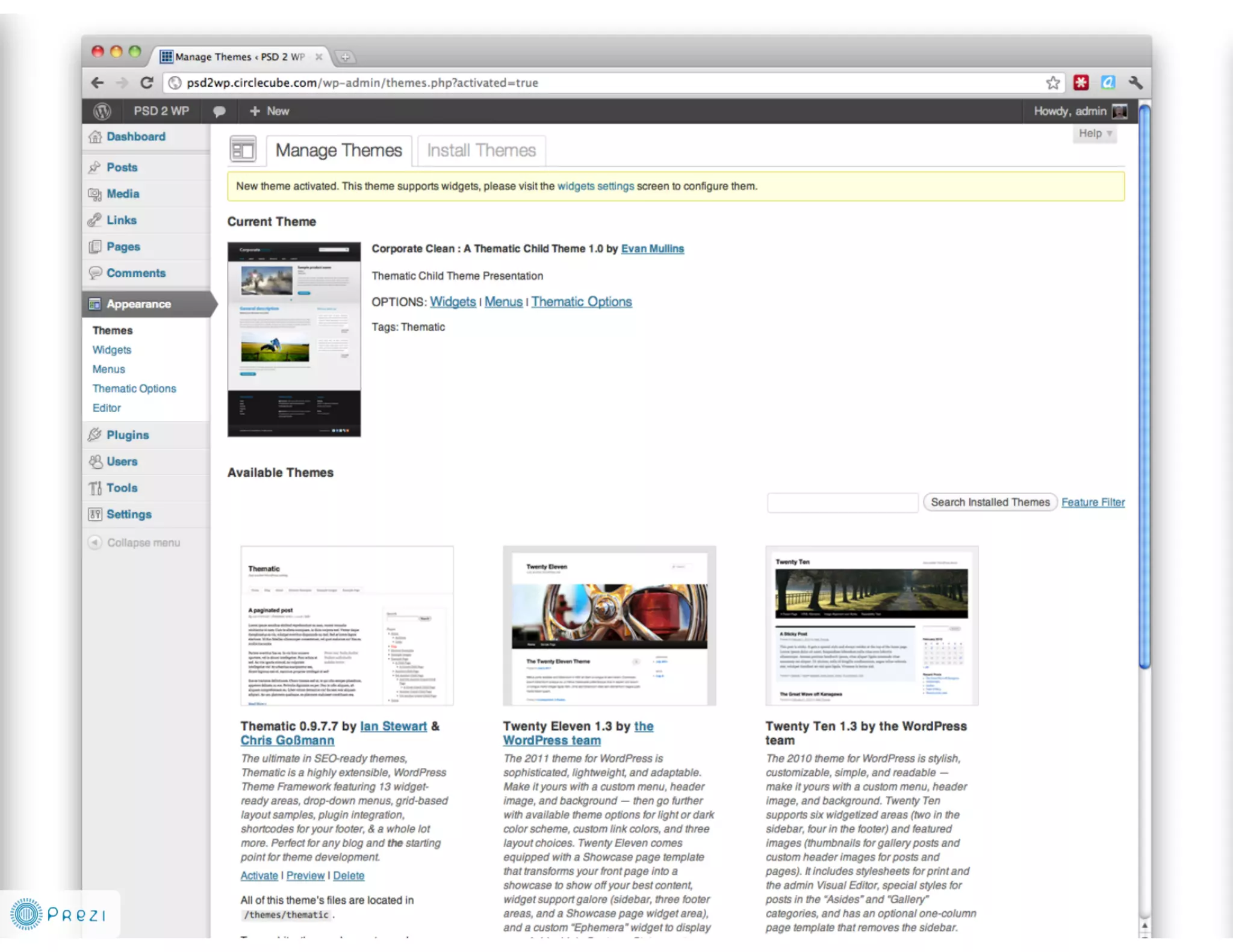 From PSD to WP Theme