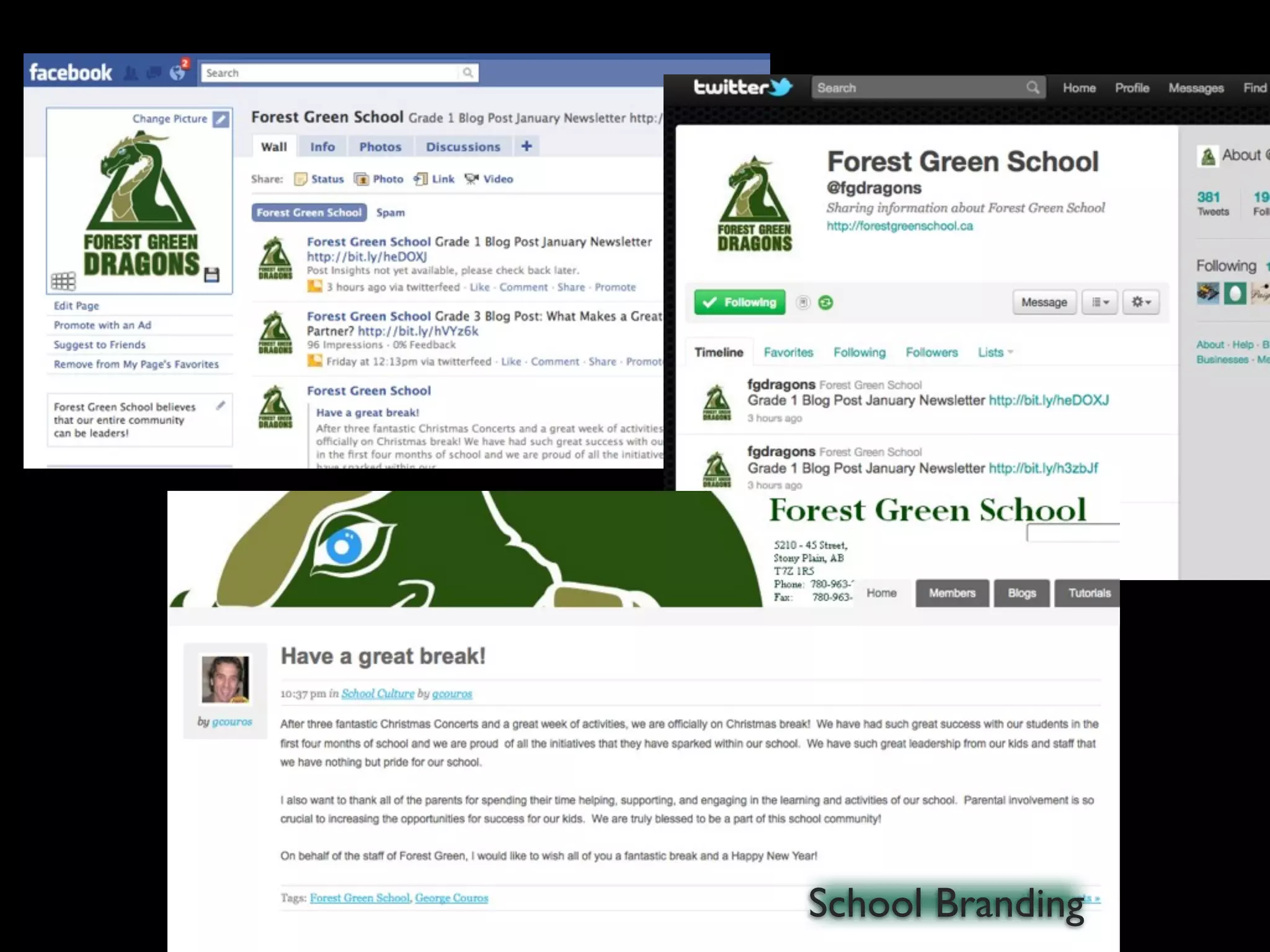 School Branding
 