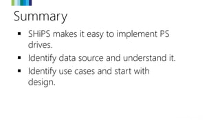 PowerShell Data as File System | PPT