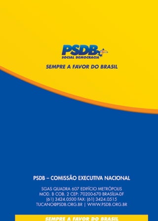 Manual do Candidato do PSDB 2016