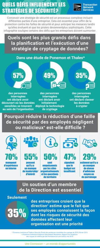 TNS Data Breach Challenges Infographic - French