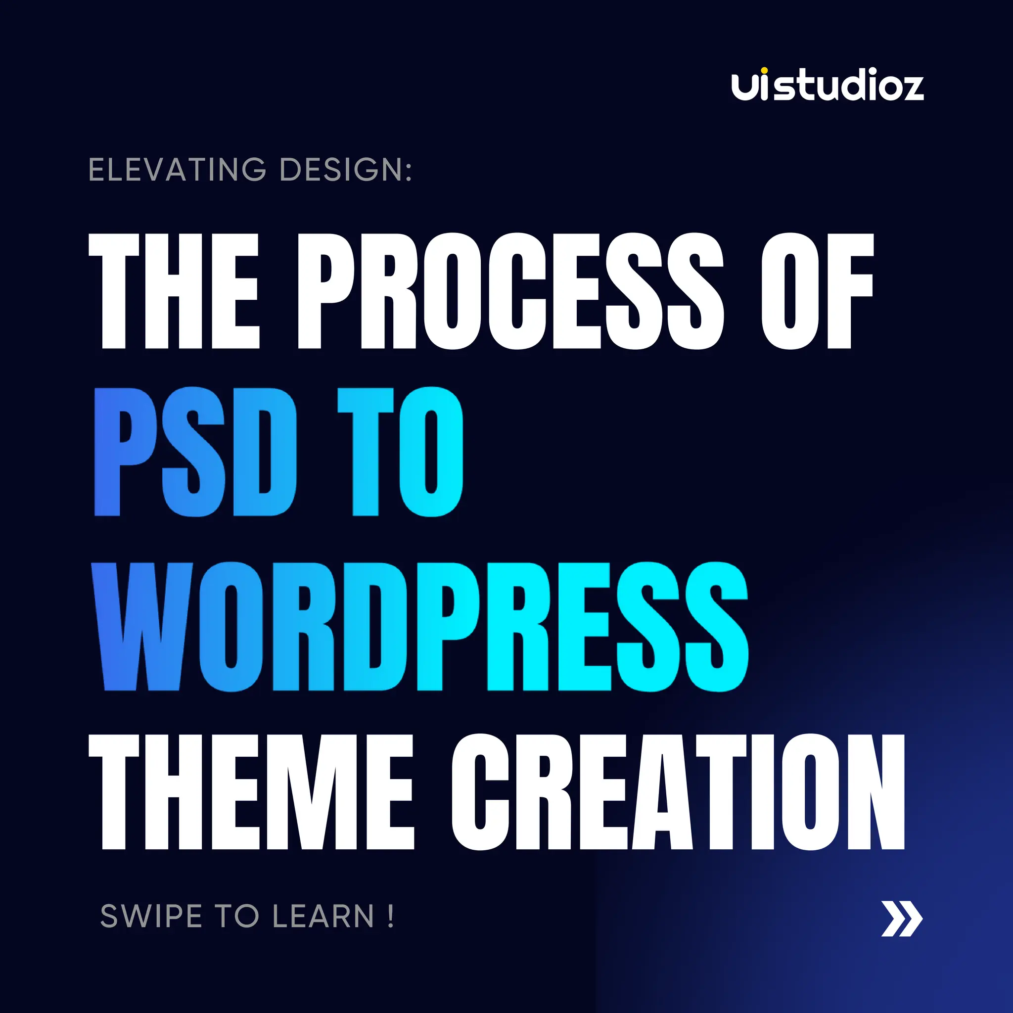 THE PROCESS OF
THEME CREATION
SWIPE TO LEARN !
ELEVATING DESIGN: