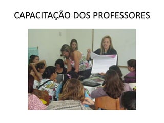 CAPACITAÇÃO DOS PROFESSORES
 
