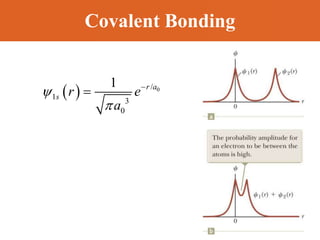 Covalent Bonding
  0
/
1
3
0
1



 r a
s r e
a
 