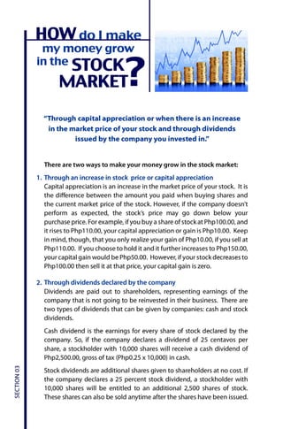 [PinoyInvestor.com] PSE Guide to Stock Investing in the Philippines | PDF