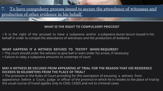 Rights of the Accused by Raiza Mulat assignment | PPTX