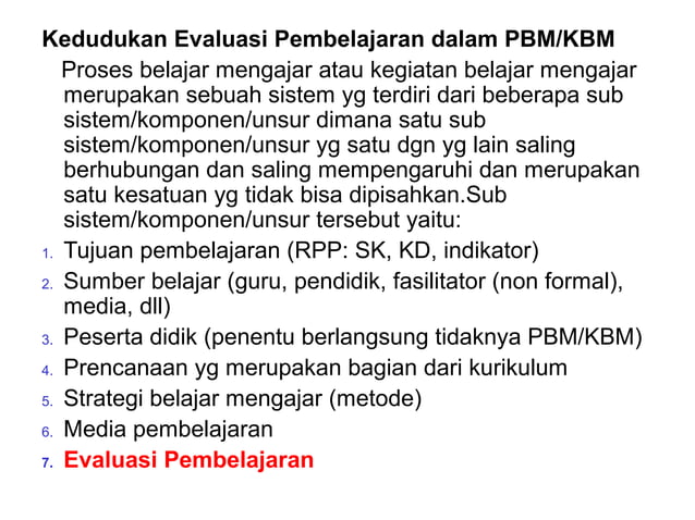 Pengertian Evaluasi Jenis Tujuan Fungsi Metode Hingga Contohnya