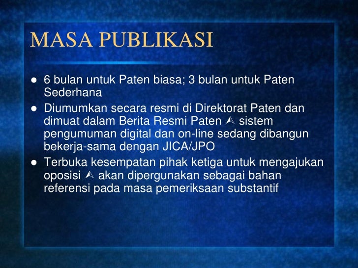 Paten: Pengajuan, Pemanfaatan dan Penegakan