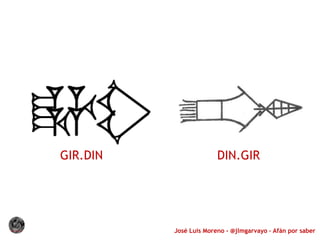 José Luis Moreno - @jlmgarvayo – Afán por saber
GIR.DIN DIN.GIR
 