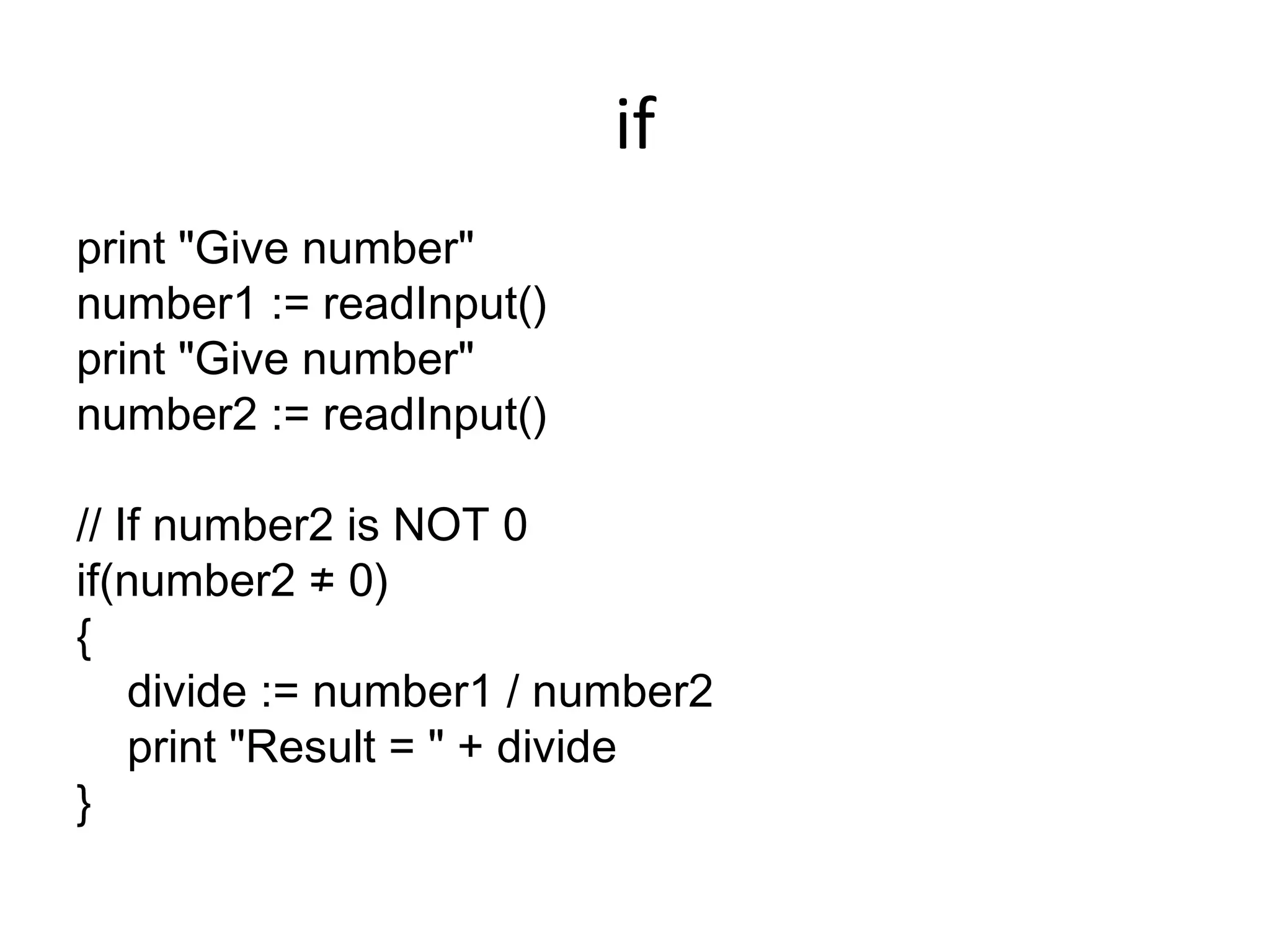 Pseudocode used in IMP-35 course | PPT | Programming Languages | Computing
