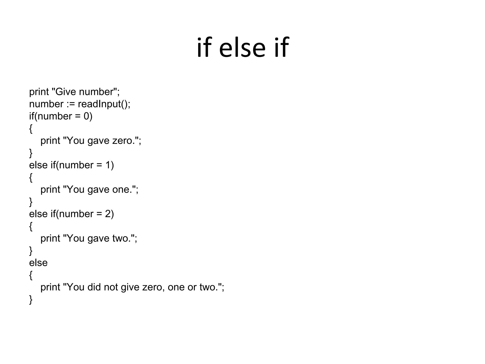 Pseudocode used in IMP-35 course | PPT | Programming Languages | Computing