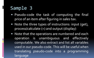 Pseudocode-Flowchart | PPTX