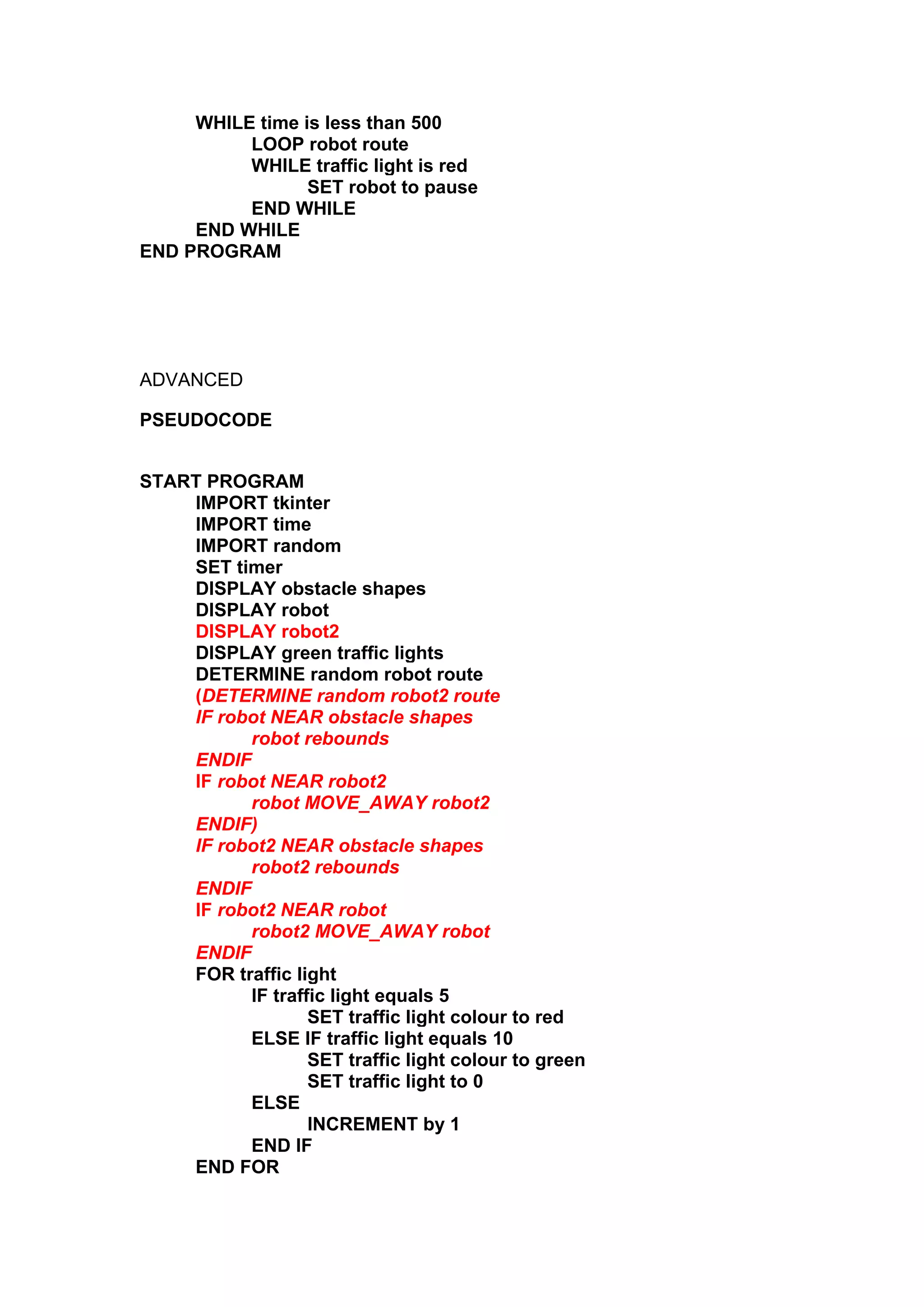 Pseudo code | PDF