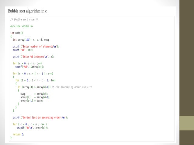 Pseudo code