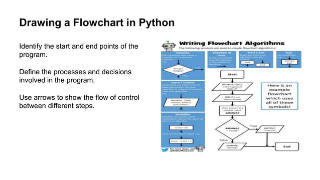 PSEUDOCODE AND FLOWCHART IN PYTHON .pptx
