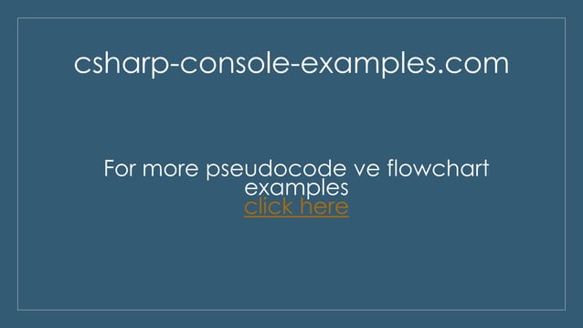 Pseudocode & flowchart examples | PDF | Programming Languages | Computing