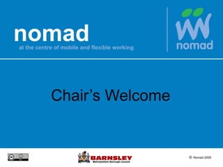 Chair’s Welcome 