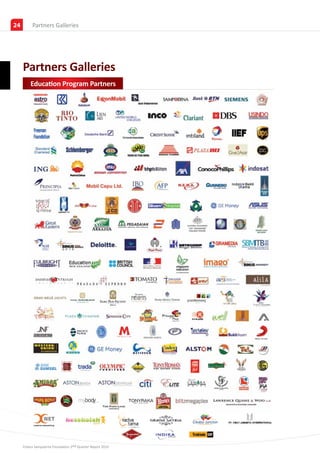 24        Partners Galleries




     Partners Galleries
         Education Program Partners




     Putera Sampoerna Foundation 2nd Quarter Report 2010
 