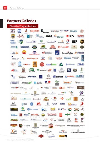 28        Financial Highlights
          Partner Galleries




     Partners Galleries
         Education Program Partners




     Putera Sampoerna Foundation 1st Quarter Report 2010
 