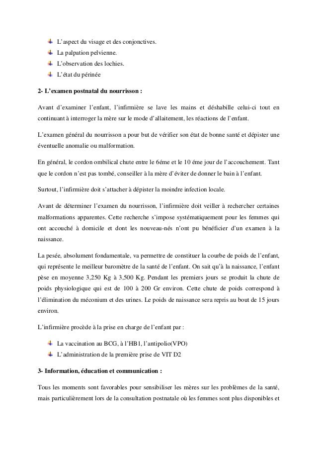 Programme De Surveillance De La Grossesse Accouchement