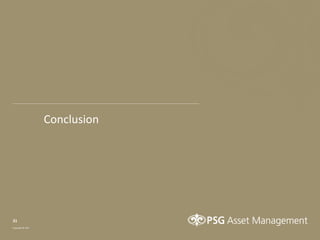 31
Copyright © PSG
Conclusion
 
