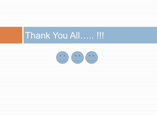 Thank You All….. !!!
 