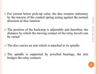 Distance Disc Relays Protection and Switch Gear Introduction Relay PPT ppt | PPT