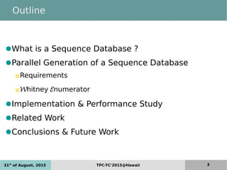 Parallel Sequence Generator | PDF