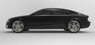 Audi A7 - from sketch in Alias 