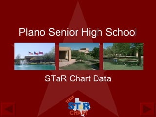 Plano Senior High School STaR Chart Data 