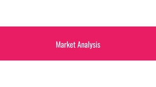 Market Analysis
 