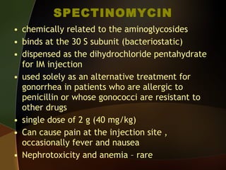 Spectinomycin Inj Psi 2 | PPT